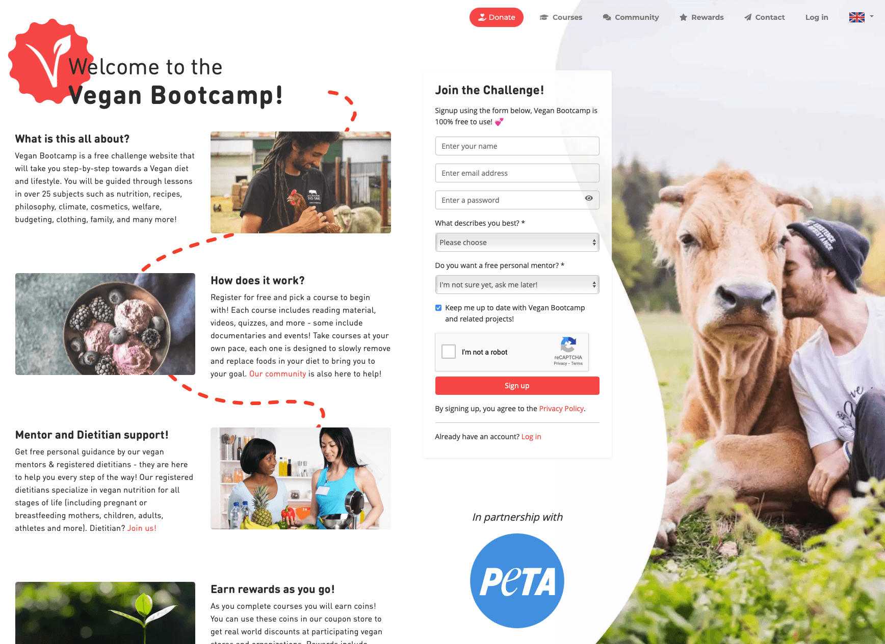 [Blog post] Vegan Bootcamp screenshot
